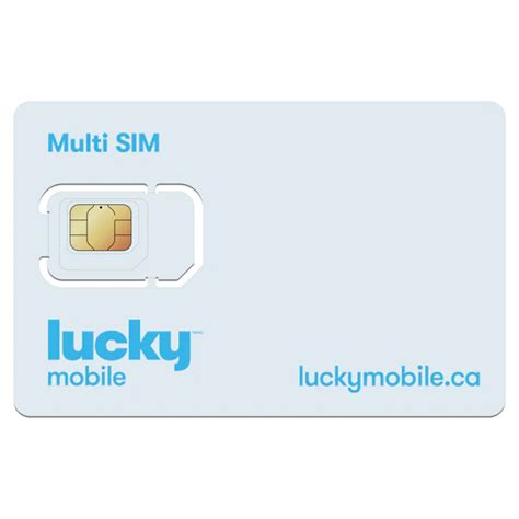 lucky2 sim card|Lucky Mobile Multi SIM Card – shop.luckymobile.ca.